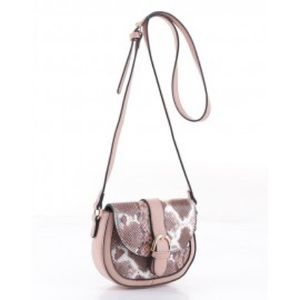 Snake Print Crossbody Tan